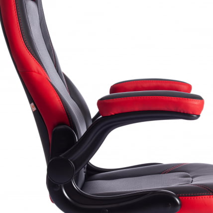 Кресло BAZUKA кож/зам, черный/красный, 36-6/36-6/06/36-161_10