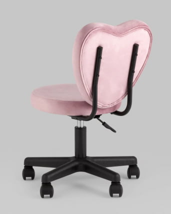 Стул офисный Харт Розовый_4