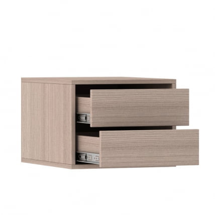 Блок ящиков для шкафа 1600x600 и 2400x600 Ящ-77 ШС Ясень шимо светлый_0