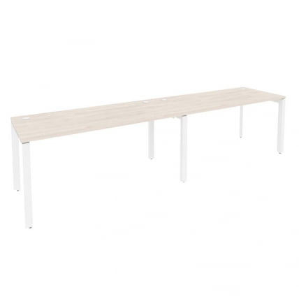 Рабочая станция на П-образном м/к ONIX O.MP-RS-2.4.7 Денвер Светлый/Белый_0