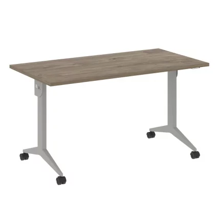 Стол складной мобильный X-Pull X.M-3.7 Тиквуд Темный/Белый_0