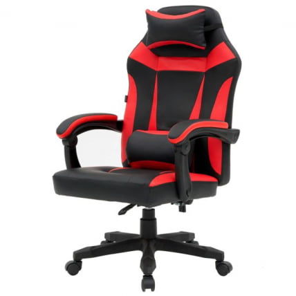 Кресло компьютерное CРОМЕКС (КРОМЕКС) Старт ГМ-105 экокожа черное/красное / CROMEX Start GM-105_1