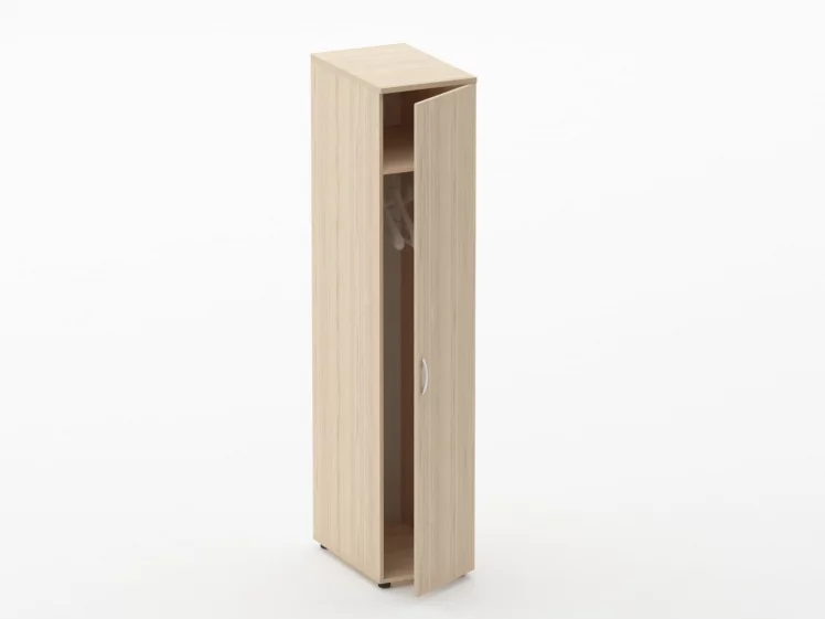 Шкаф для одежды узкий Glassy 6.19.30Пр Туя_1