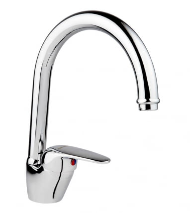 Смеситель Кухонный Ukinox 41116 Stcr Матовый Хром_0