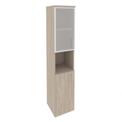 Шкаф высокий узкий левый ONIX O.SU-1.4R(L) Дуб Аттик_0
