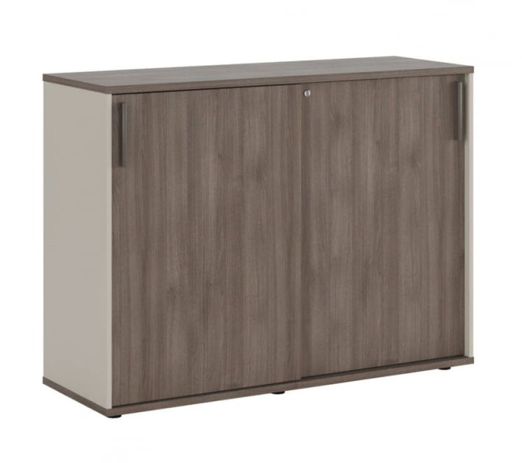 Тумба с раздвижными фасадами New Line NLN36334531 Дуб шамони темный_0