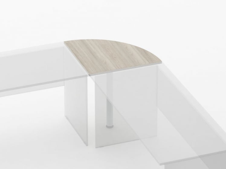 Приставка угловая Twin 13.10 Дуб Сантана светлый_1