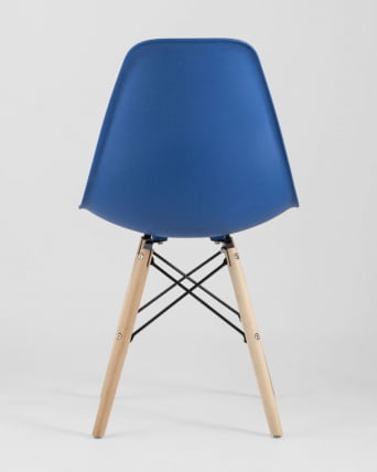 Стул Еамес ДСВ 4 шт. Синий / Eames DSW_9