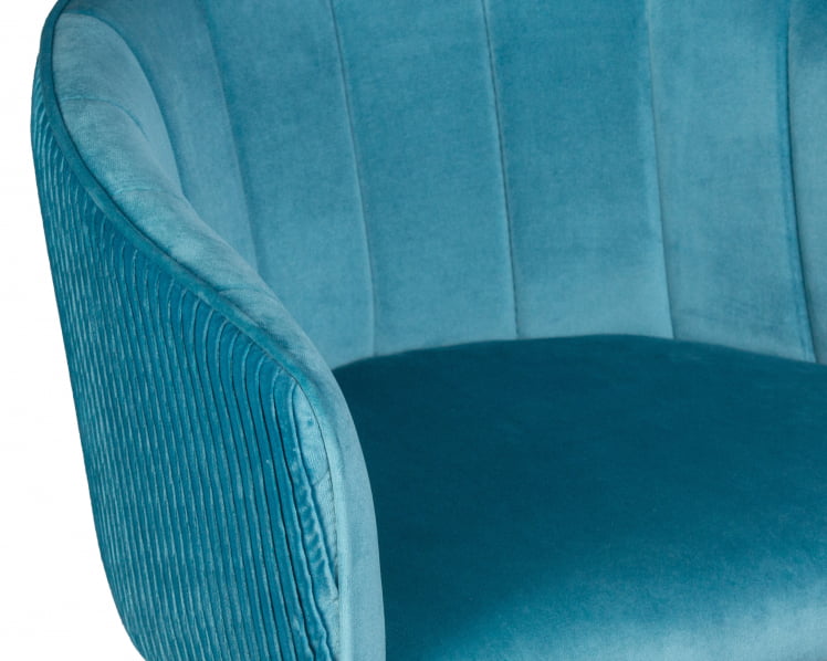 Стул барный DOBRIN DARCY Морской волны велюр 1922-7_6
