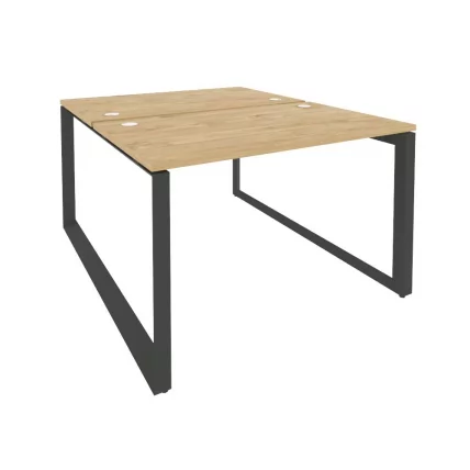 Рабочая станция на О-образном м/к ONIX O.MO-D.RS-2.2.7 Тиквуд Светлый/Антрацит_0