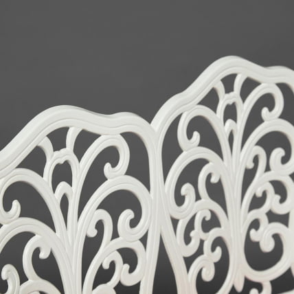 Скамья Secret De Maison Symphonie + подушка алюминиевый сплав, 95*56*92, butter white_8