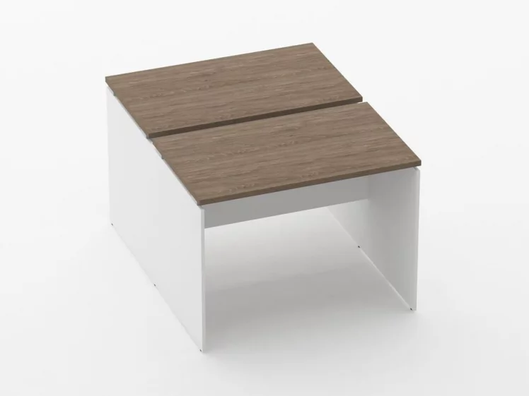 Рабочий модуль Deka ЛДСП каркас 75.125.10 Дуб Верцаска/Белый_0