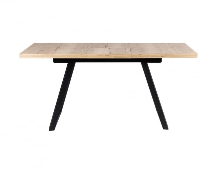 Стол Пеле раздвиж. 120-160 Галифакс Натур/Бабочка_1