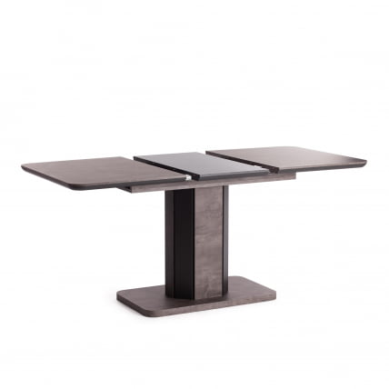 Стол обеденный SKAT ЛДСП/МДФ, 120-160х80х75 см, Оникс/Графит_4