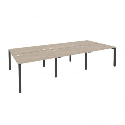 Рабочая станция на П-образном м/к ONIX O.MP-D.RS-6.2.8 Дуб Аттик/Антрацит_0