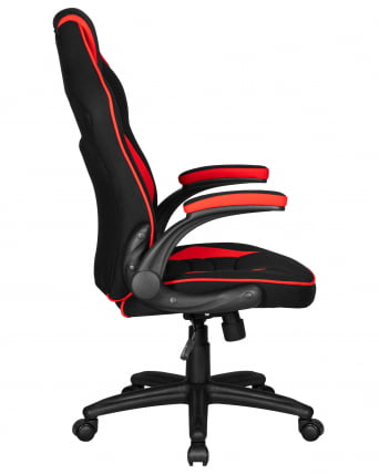 Кресло игровое DOBRIN RICK (черно-красный)_2