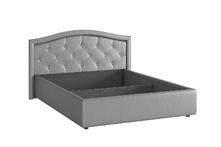 Кровать 1.4 Верона с основанием ZO.KM1.4-01 белый (экокожа)_2