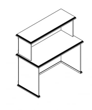 Стойка ресепшен RMS 200 Венге магия_4