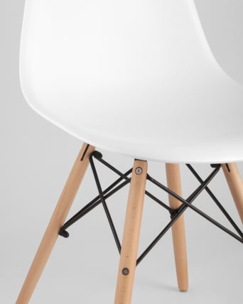 Стул Еамес ДСВ 4 шт. Белый / Eames DSW_7