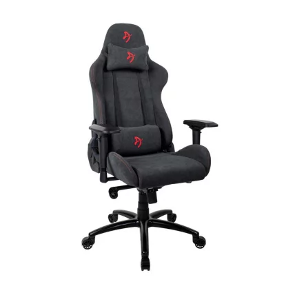 Геймерское кресло Arozzi Verona Signature Soft Fabric Черный-красный_0