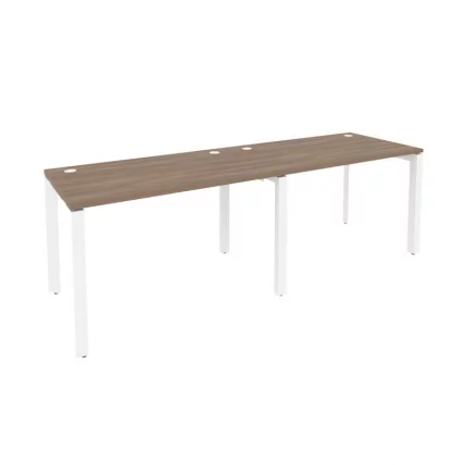 Рабочая станция на П-образном м/к ONIX O.MP-RS-2.2.7 Дуб Аризона/Белый_0