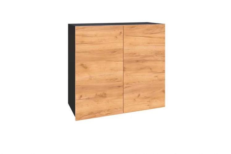 Шкаф кухонный 800 Шервуд ЛД 281.360.000.027 Черный Дуб золотой_0