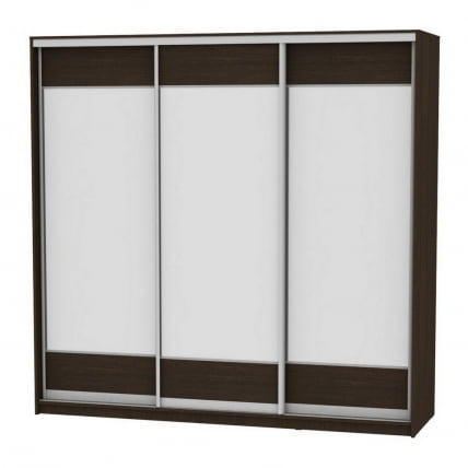 Шкаф-купе B-230х235х60-1(Венге-D8D8D8)_0