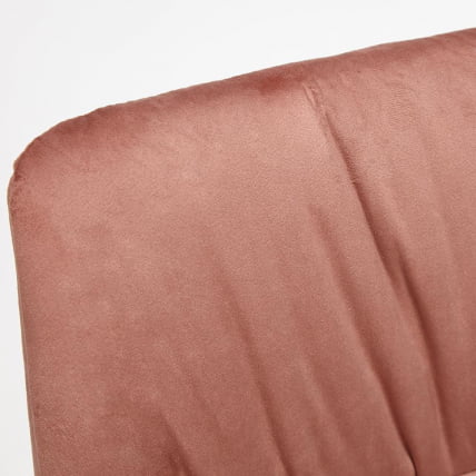 Стул FURLA (mod. 4816) металл/вельвет, 89х56х44см, коралловый_4