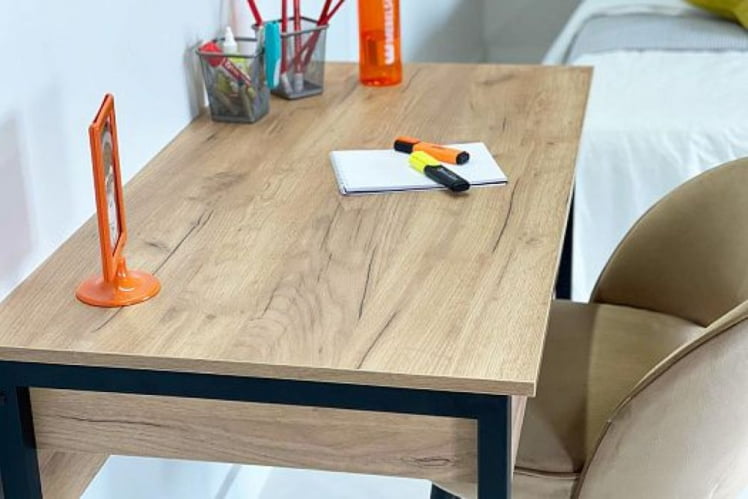 Стол Юниор SMU-01 графит/черный муар_3