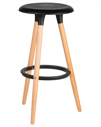 Табурет барный DOBRIN ROYCE Черный B-03_0