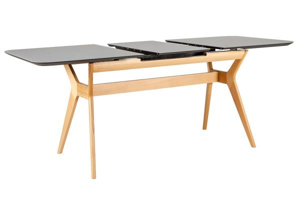 Стол раскл. Нарвик Glass 120-150 Automatic Natur/Dark matte glass_12