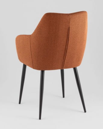 Стул обеденный Катйс терракот елочка / Katys_8