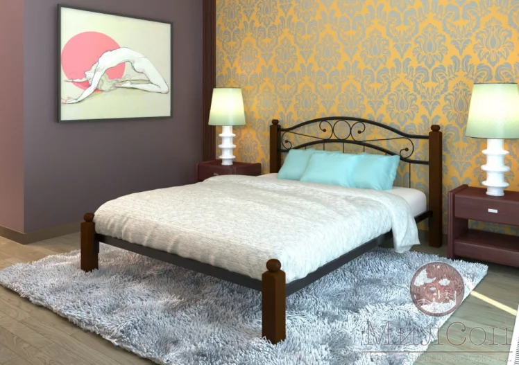 Кровать Надежда Lux 1800х2000 Черная_1