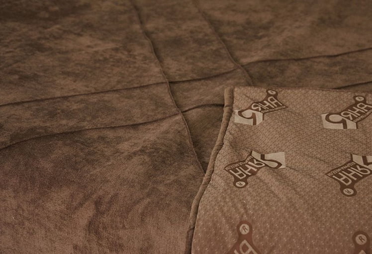 Покрывало Ралли с подкладом и наполнителем Коричневое_0