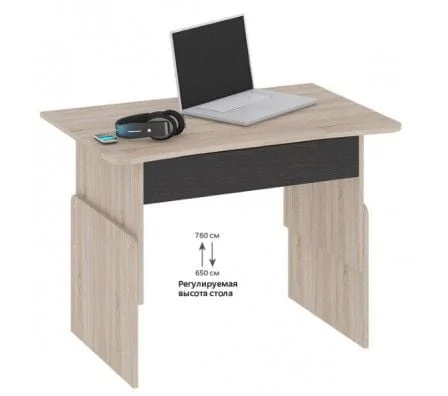Cтол компьютерный Стол-трансформер ТИП 1 дуб сонома/венге цаво / Cтол_1