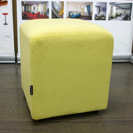 Пуфик Лори квадратный горчица_0