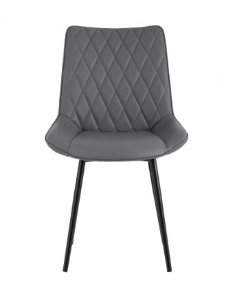 Стул Дарвин экокожа Серый_4