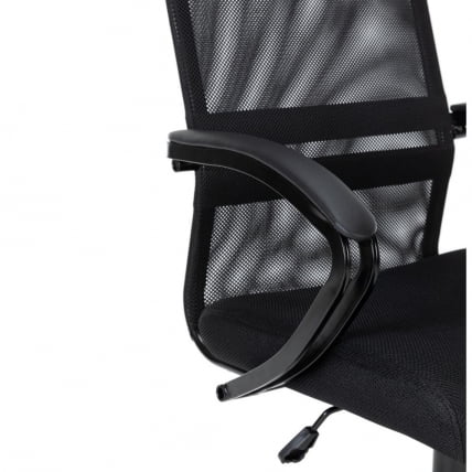 Кресло руководителя Chairman CH612 крестовина пластик (M) Черный_4