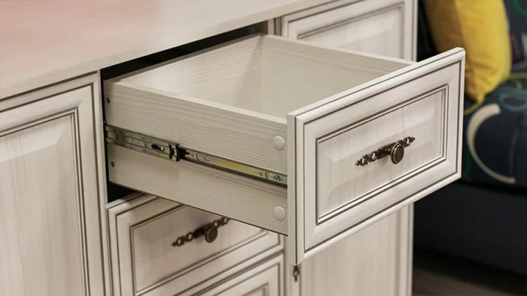 Комод Габриэлла 06.65 Вудлайн кремовый Аруша венге_8