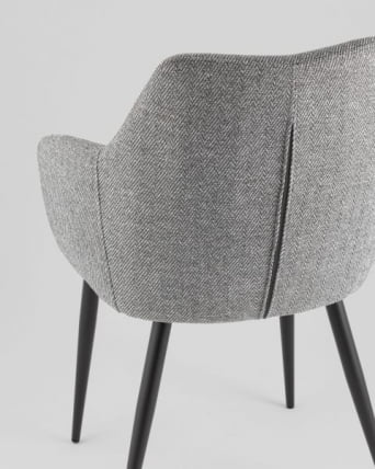 Стул обеденный Катйс серый елочка / Katys_9