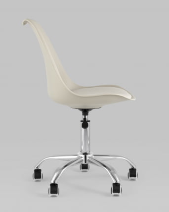 Стул офисный BLOK SN пластиковый бежевый_5