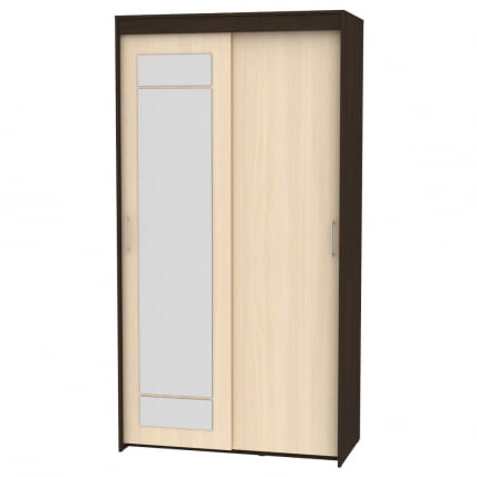 Шкаф-купе T-1-230х120х60-M(Венге-ДМ-2)_0