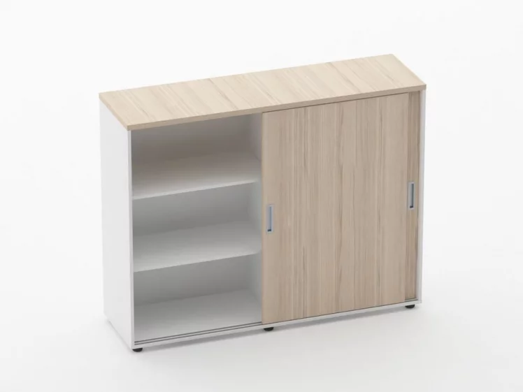 Тумба-купе высокая для рабочего модуля Deka 9.03.145 Туя/Белый_1