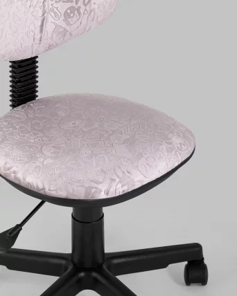 Кресло компьютерное детское УМКА Cat and Dogs Розовый_7