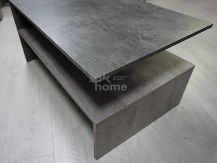 Стол журнальный №1, Честер (900*550*450) Риббек серый, 60504 _2