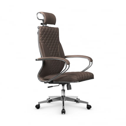 Кресло руководителя Metta L 2c 44C/K116 Infinity Easy Clean (MPES) Комплект 3 Светло-коричневое_1