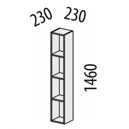 Открытая полка Джерси 602.45_16