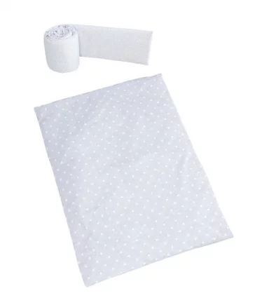 Набор Micuna Galaxy покрывало+бортик для колыбели ТХ-1823 Galaxy grey_0