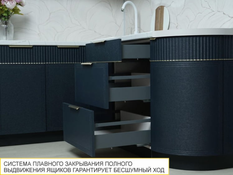 Кухонный гарнитур угловой с витриной Флоренция 108 238_6