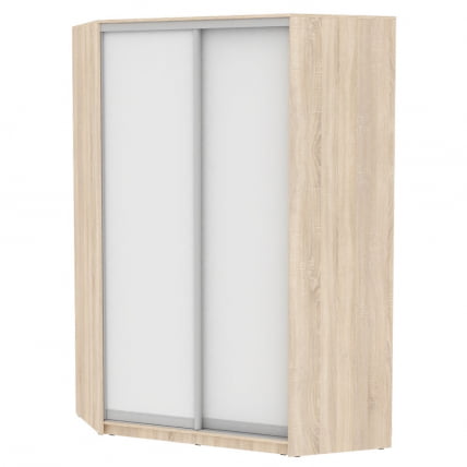 Шкаф-купе ЙА-230х1400-568-4(ДСС-Белый-Д6Д6) / YA-230х1400-568-4(ДСС-Белый-D6D6)_0